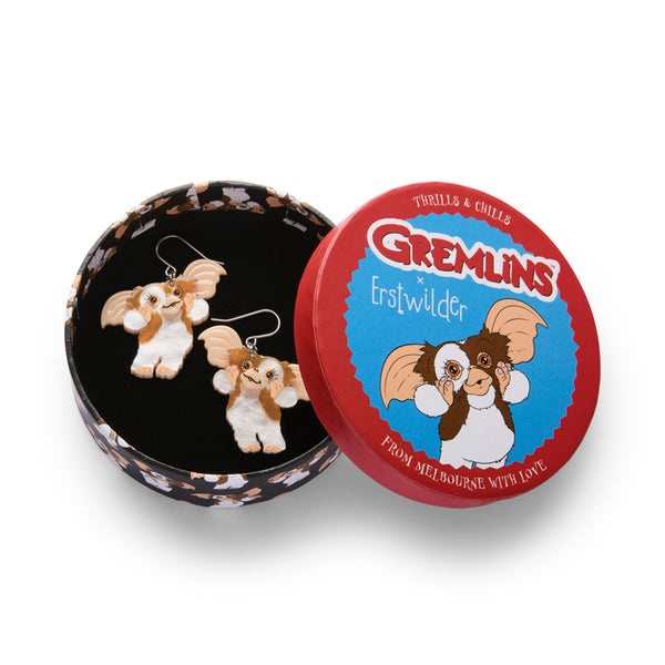 Erstwilder - Gizmo Gift Bundle - Gizmo Brooch + Earrings + Enamel Pin Gift Pack - Thrills & Chills (2025)