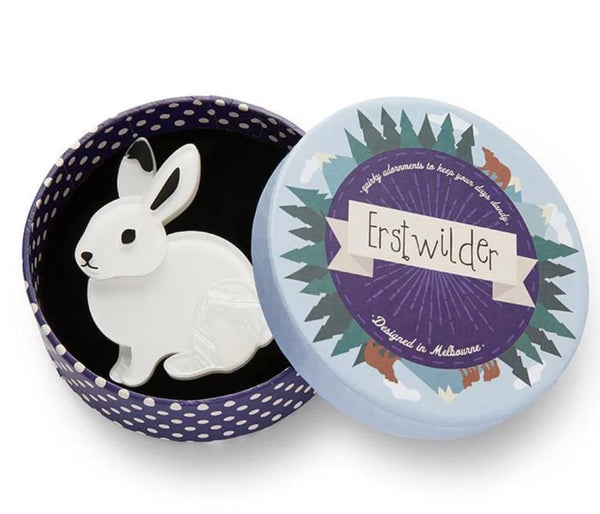 Erstwilder - Good Hare Day Bunny Brooch - Woodlands (2020)