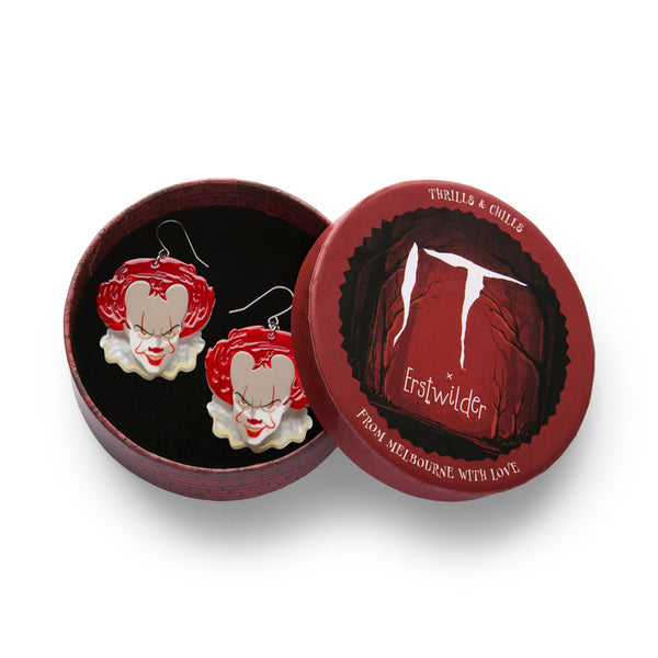 Erstwilder - Pennywise Brooch + Earrings + Enamel Pin Gift Pack - Thrills & Chills (2025)