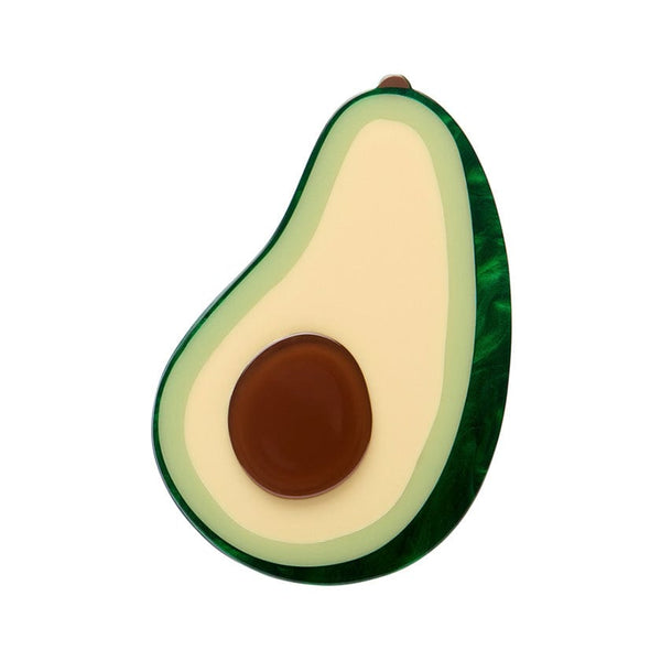 Erstwilder - Avocado Affair Brooch + Avocado Affair Drop Earrings + Brooc Star Brooch + Brocc Star Enamel Pin - In Praise of Veg (2025)