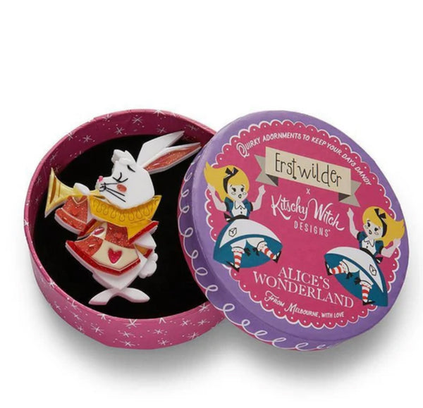 Erstwilder - The White Hare Announces Brooch - Kitschy Witch (2021)