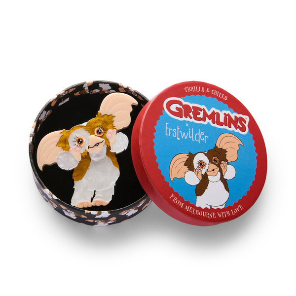 Erstwilder - Gizmo Gift Bundle - Gizmo Brooch + Earrings + Enamel Pin Gift Pack - Thrills & Chills (2025)