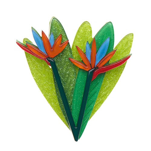 Erstwilder - Bird of Paradise Brooch - Tiki Time (2016)