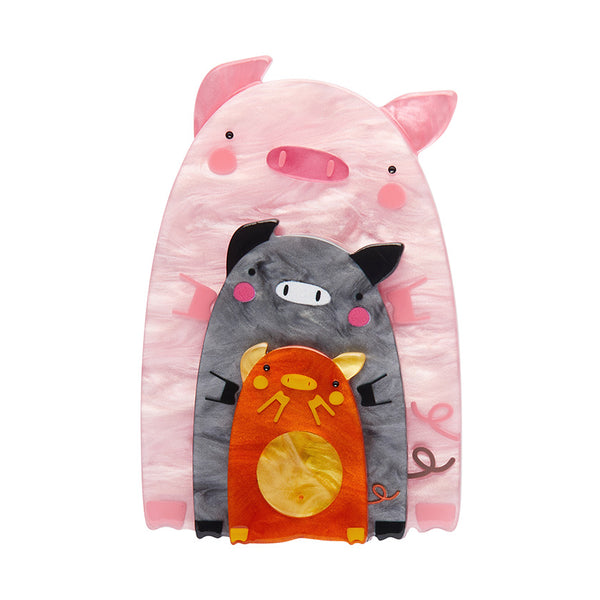 Erstwilder - Chinny Chin Chins Brooch - Pete Cromer (2024)