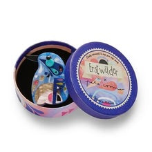 Erstwilder - The Astute Azure Kingfsher Brooch - Pete Cromer III (2021)