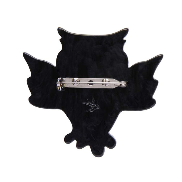 Erstwilder - A Halloween Hoot Owl Brooch - All Hallows Eve  (2022)
