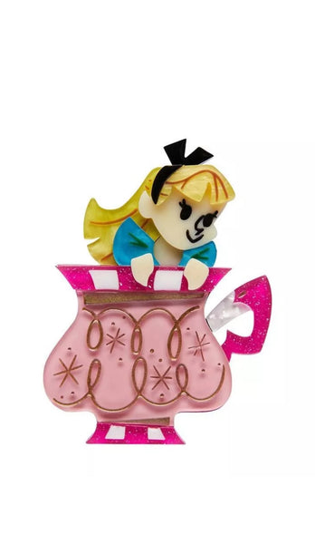 Erstwilder - Always Tea Time, Alice Brooch - Kitschy Witch (2021)