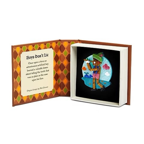 Erstwilder - Boys Don’t Lie Puppet Brooch - Pete Cromer (2024)