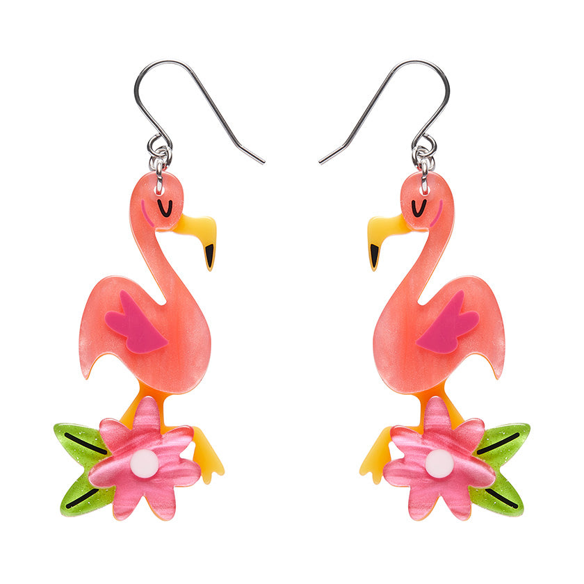 Erstwilder - Let's Flamingle Drop Earrings - Atomic Abode (2024)