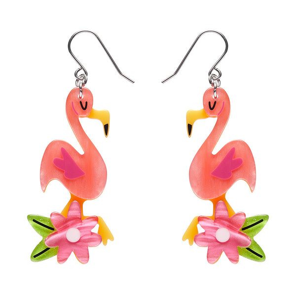Erstwilder - Let's Flamingle Drop Earrings - Atomic Abode (2024)