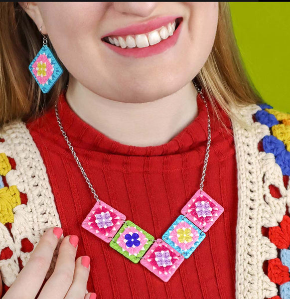 Erstwilder - Mosaic Motifs Necklace  - Cosy Comfort (2023)