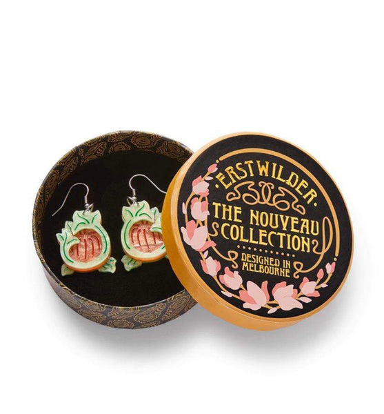 Erstwilder - November Reign Chrysanthemum Earrings - Art Nouveau 2.0 (2021)