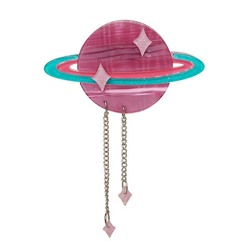 Ertswilder - God of Time Planet Neptune Brooch - Erstwilder Goes Galactic (2016)