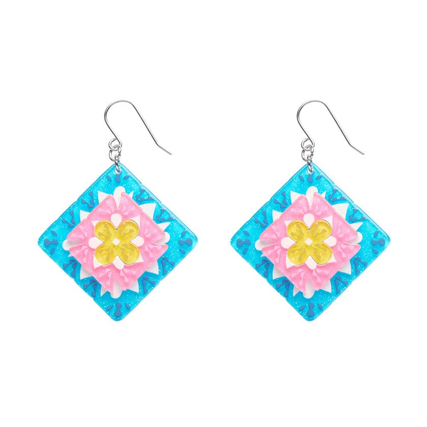 Erstwilder - Cosy Comfort Earrings - Blue  - Cosy Comfort (2023)