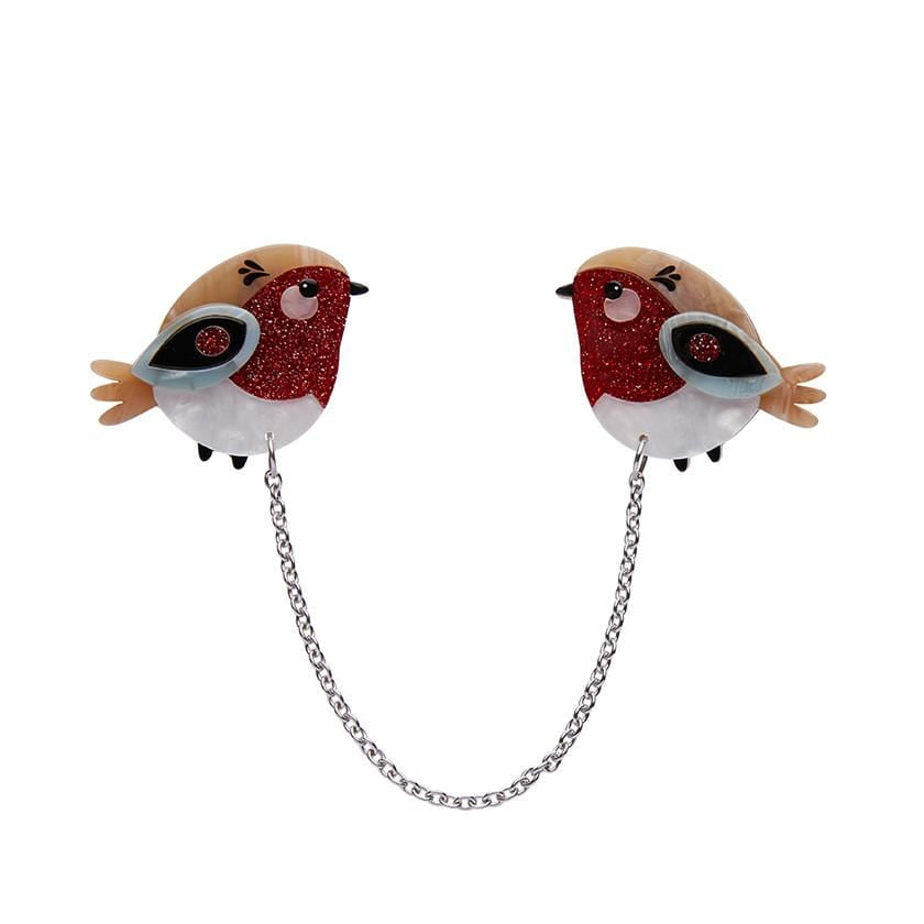 Erstwilder - Red  Robbin Robin Cardigan Clips - Pete Cromer II (2020)