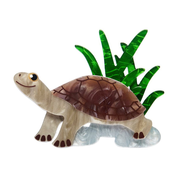 Erstwilder - Rhea the River Turtle Brooch - Australiana (2025)