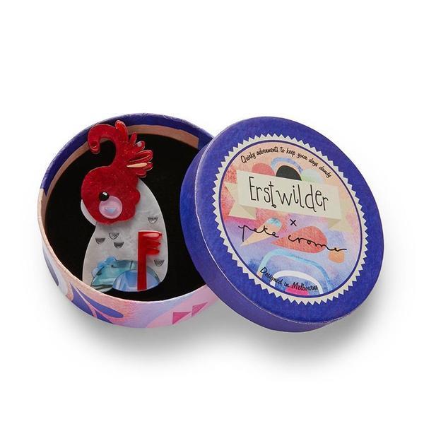 Erstwilder - The Galvanic Gang Gang Brooch - Pete Cromer III (2021)