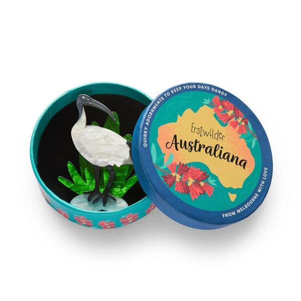 Erstwilder - Izzy the Ibis Brooch - Australiana (2025)
