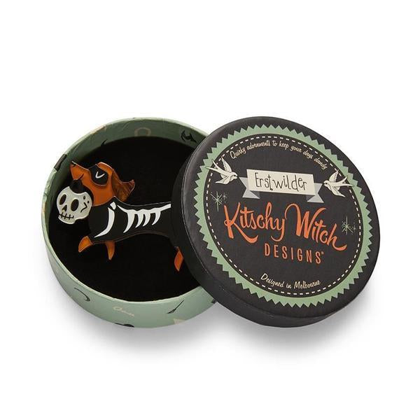 Erstwilder - Trot or Treat Brooch - Kitschy Witch Designs (2020)