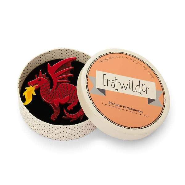 Erstwilder - Reign of Fire Brooch (Red) - Fan Favorites (2017)