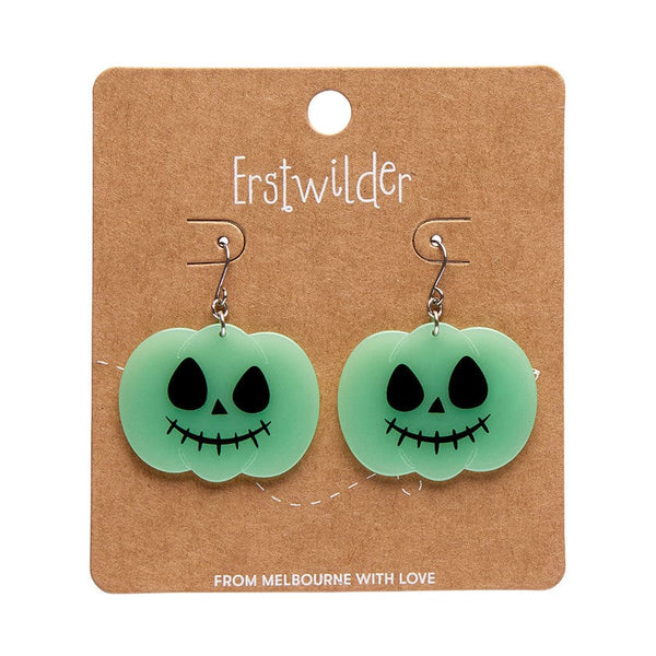 Erstwilder - Jack O Lantern Drop Earrings (Glow in the Dark) - Best of Halloween (2024)