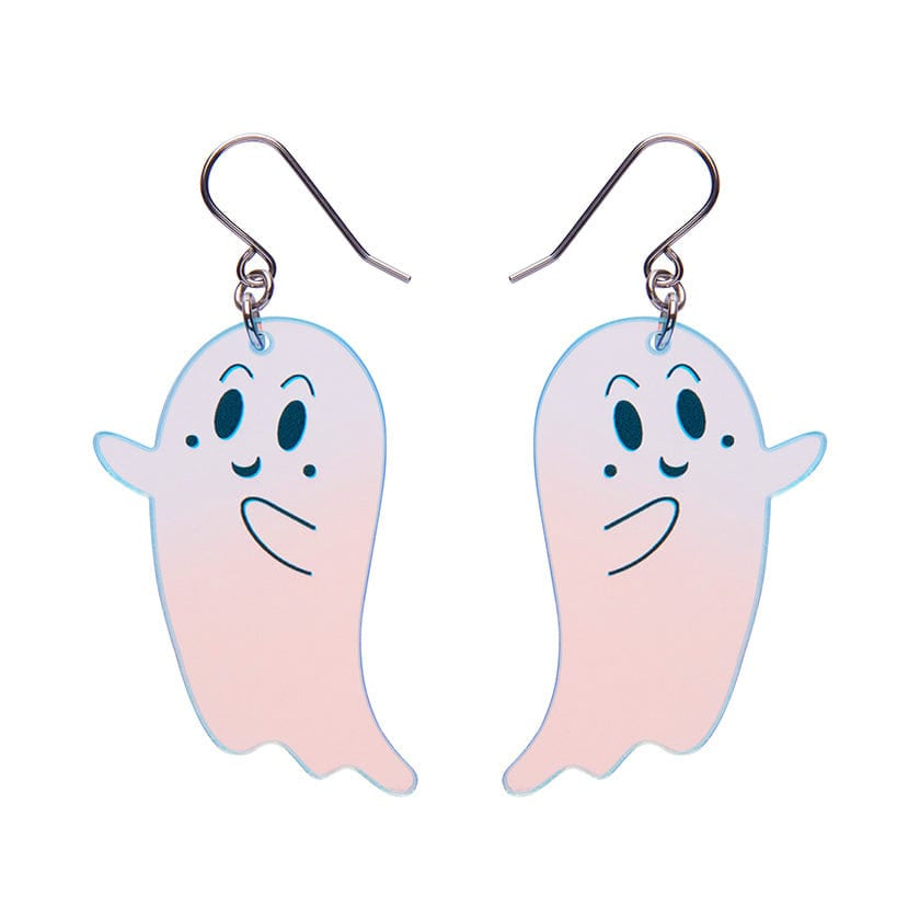 Erstwilder - Ghost Drop Earrings (Iridescent) - Best of Halloween (2024)