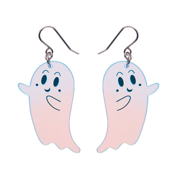 Erstwilder - Ghost Drop Earrings (Iridescent) - Best of Halloween (2024)
