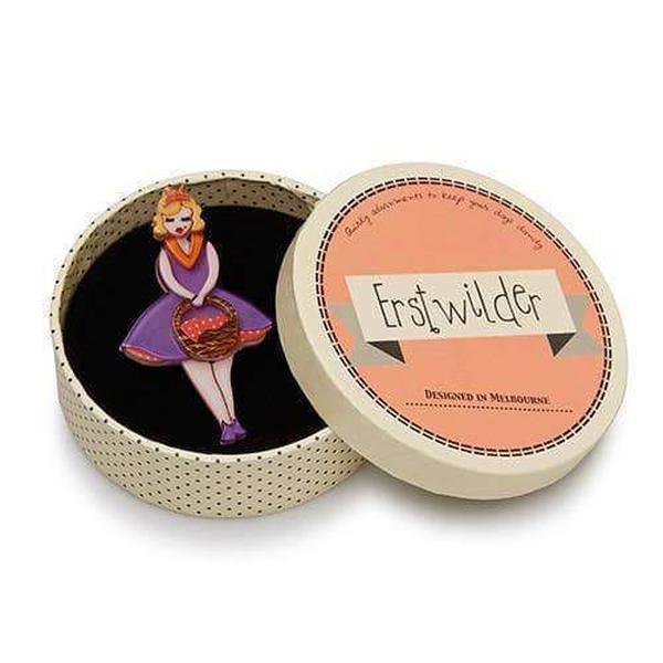 Erstwilder - Pin-Up Picnic Brooch (Purple) - Fan Favorites (2016)