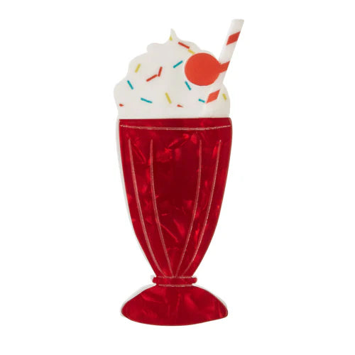 Erstwilder - Shake Rattle and Roll Brooch (Red) - American Diner 2.0 (2016)