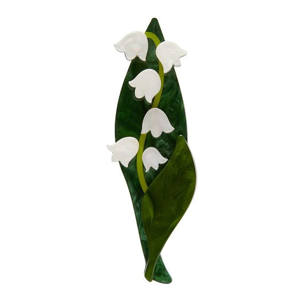 Erstwilder - Blooming Bells Lilly of the Valley Brooch - A Floral Affair (2021)