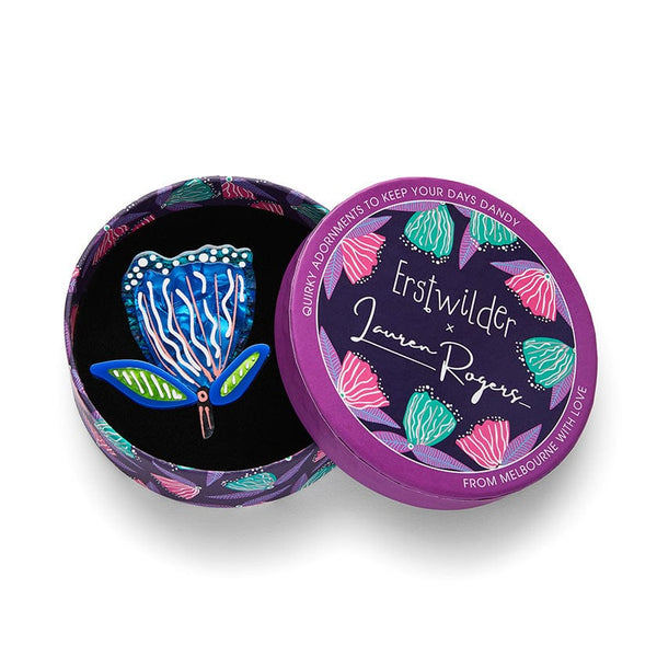 Erstwilder - Fabled Flowering Gum Brooch - Lauren Rogers (2024)