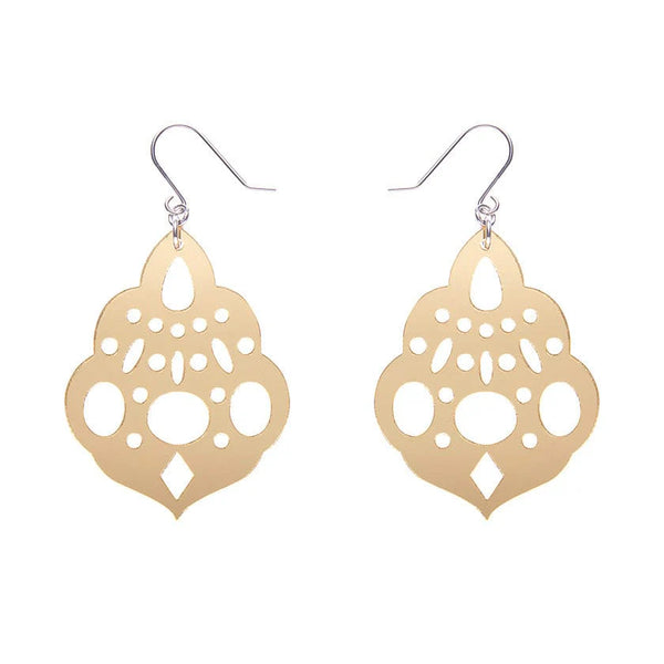 Erstwilder - Boho Chandelier Essential Drop Earrings - Gold