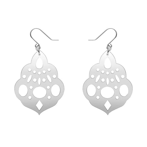 Erstwilder - Boho Chandelier Essential Drop Earrings - Silver