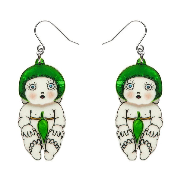 Erstwilder - Gumnut Babies Drop Earrings - May Gibbs (2023)