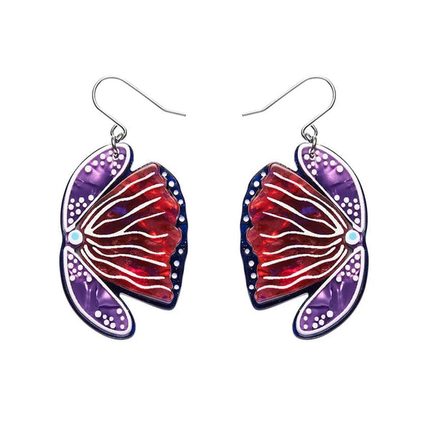 Erstwilder Fervent Feather Drop Earrings  - Lauren Rogers (2024)