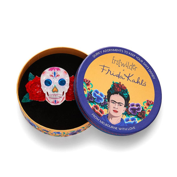 Erstwilder - Dia De Los Muertos Hair Clip Barrette - Frida Kahlo (2024)