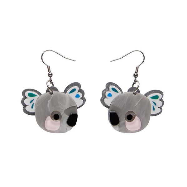Erstwilder - The Kuddly Koala Drop Earrings - Pete Cromer II (2020)