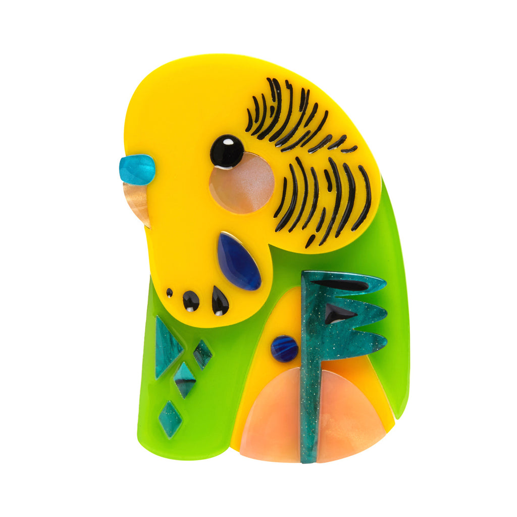 Erstwilder - The Beautiful Budgerigar Brooch - Pete Cromer (2019)