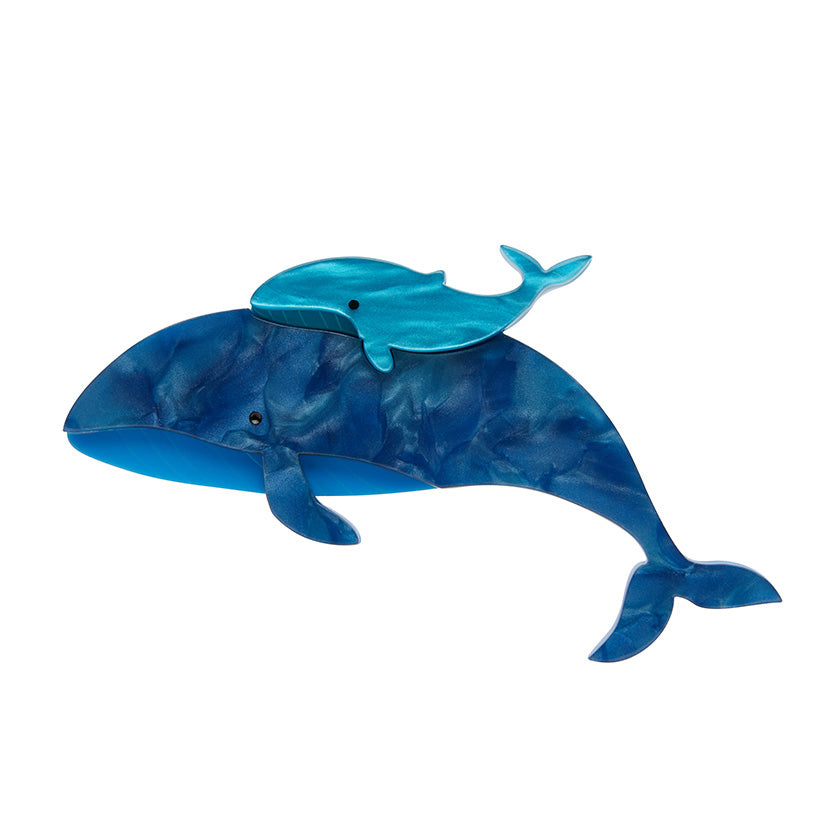 Erstwilder - Benevolent Behemoths Blue Whale Brooch - Endangered Animals (2019)