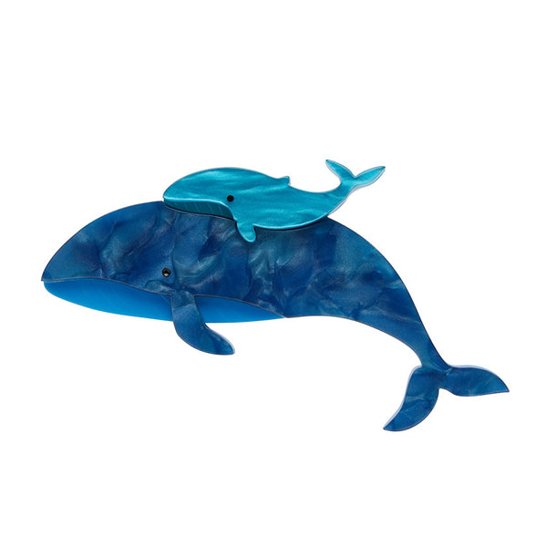 Erstwilder - Benevolent Behemoths Blue Whale Brooch - Endangered Animals (2019)