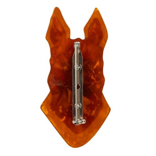 Erstwilder - Abbey Alsatian Dog Brooch - Most Requested (2015)