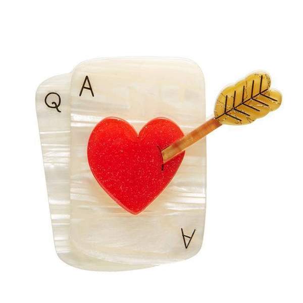 Erstwilder - Ace's High Card Shark Brooch - Wilder West (2018)