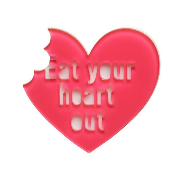 Erstwilder - Eat Your Heart Out Stud Brooch - Grease (2017)