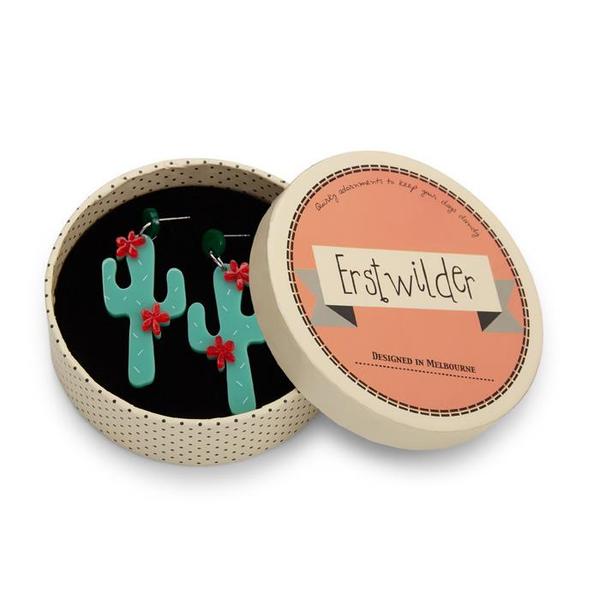 Erstwilder - Prickly Pair Cactus Earrings - Wilder West (2018)