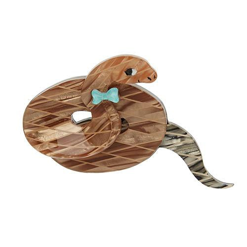 Erstwilder - Theodore the Trim Taipan Snake Brooch - Australiana (2017)