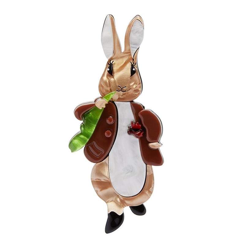Erstwilder - Benjamin Bunny Brooch - Peter Rabbit (2019)
