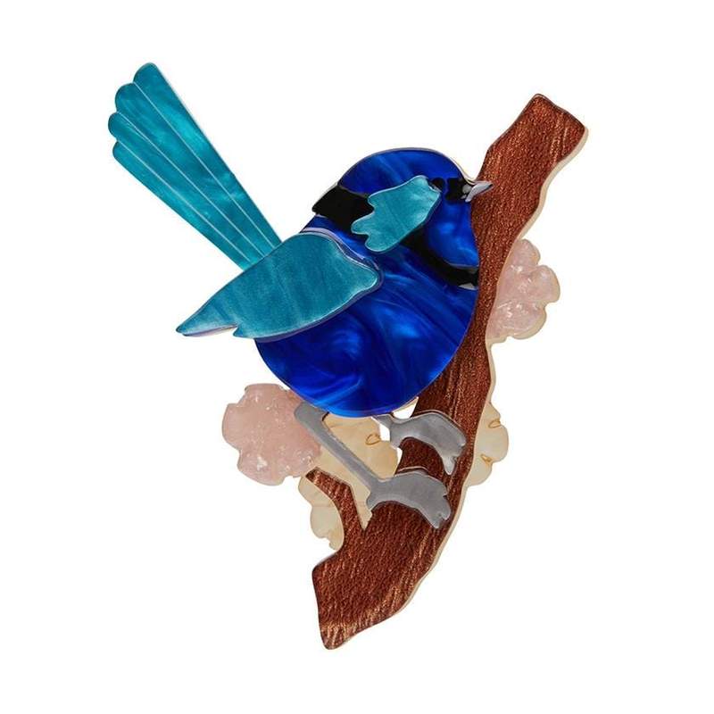 Erstwilder - Phoebe the Fairy Wren Brooch - Fan Favorites (2020)