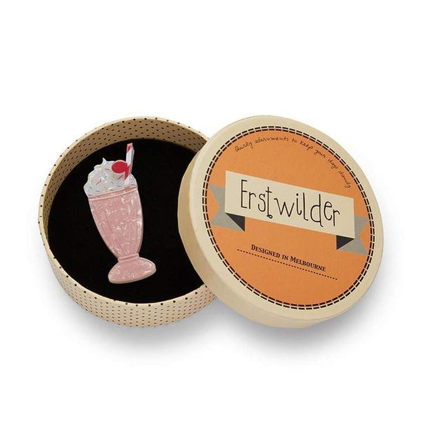 Erstwilder - Shake Rattle and Roll Brooch (Pink) - Fan Favorites (2020)