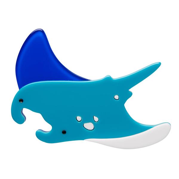 Erstwilder - A Manta's Mantra Brooch - Ocean Vibes II (2018)