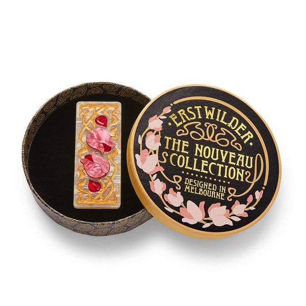 Erstwilder - Flower and Thorn Brooch - Art Nouveau 2.0 (2021)